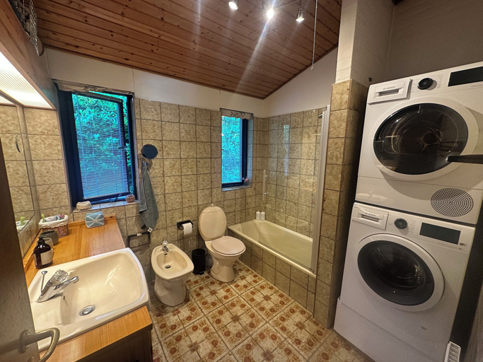 Bathroom, Architect House With hot tub and Deck in a Secluded Spot, Hillerød