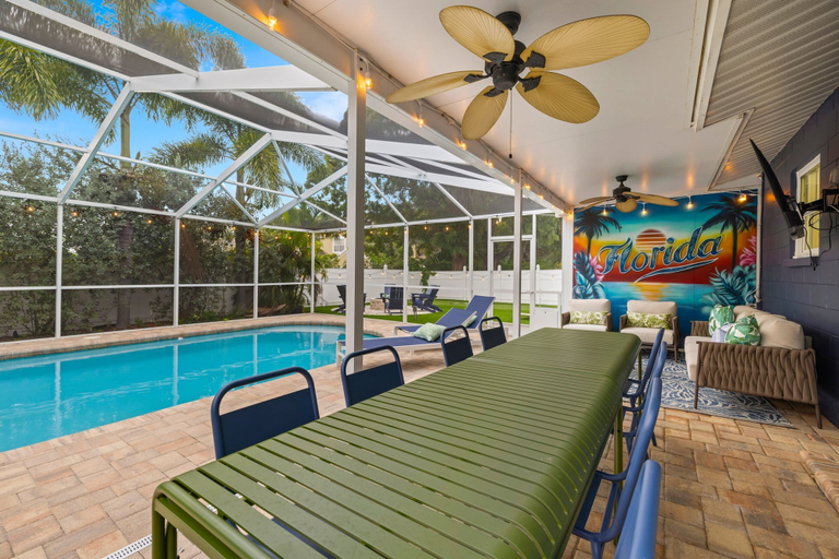 Room 2, Epic Indoor Slide Pool Hot Tub Mini Golf Fire Pit, Pinellas