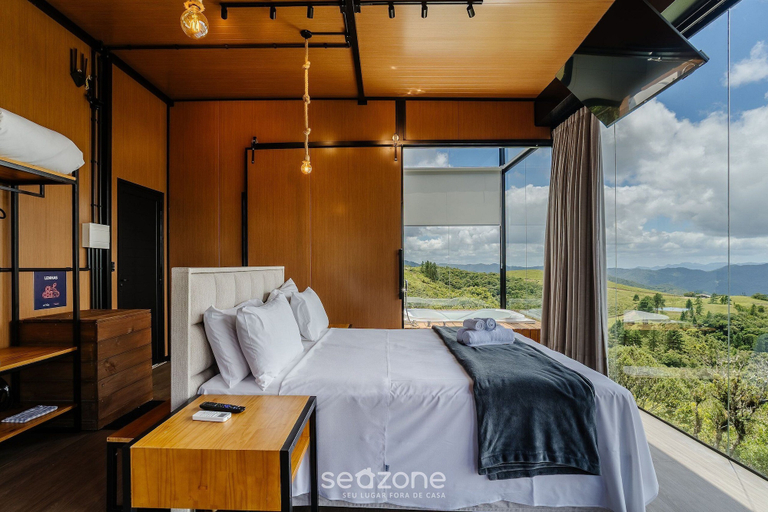 Room 3, Romantic Cabin With Amazing View Vst040, Anitápolis
