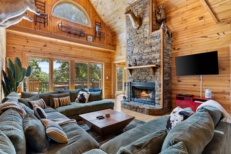 Room 2, Lake Views Hot Tub Fire Pit Micro Events, Fannin