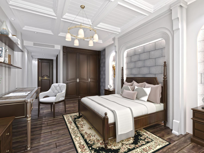 Bedroom 2, Turistik Palas Otel, Merkez