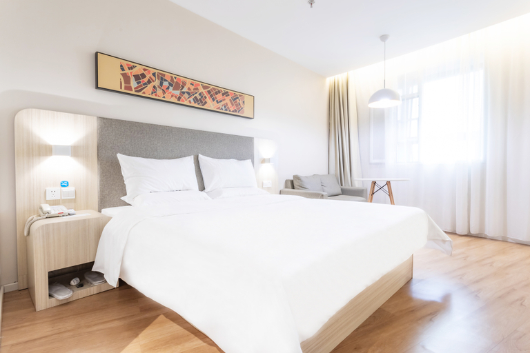 Bedroom 2, Hanting Hotel Wuxi Luoshe Tianqicheng, Wuxi