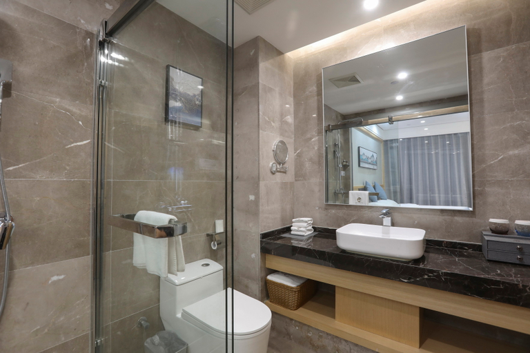 Bathroom 3, 藍豪ホテル(下沙アウトレット)(蓝豪酒店(下沙奥特莱斯店)), Hangzhou
