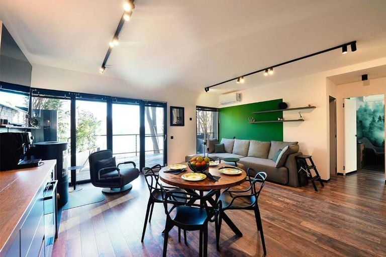 Living area 2, Paltinu Lake Villas, Tesila