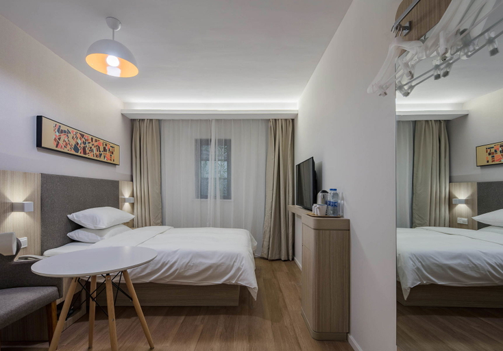Bedroom 2, Hanting Hotel Wuhan Wangjiawan Sixin Avenue Metro Station, Wuhan