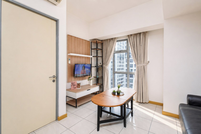 Interior 3, Neat And Comfortable 1Br At Apartment M-Town Residence, Tangerang