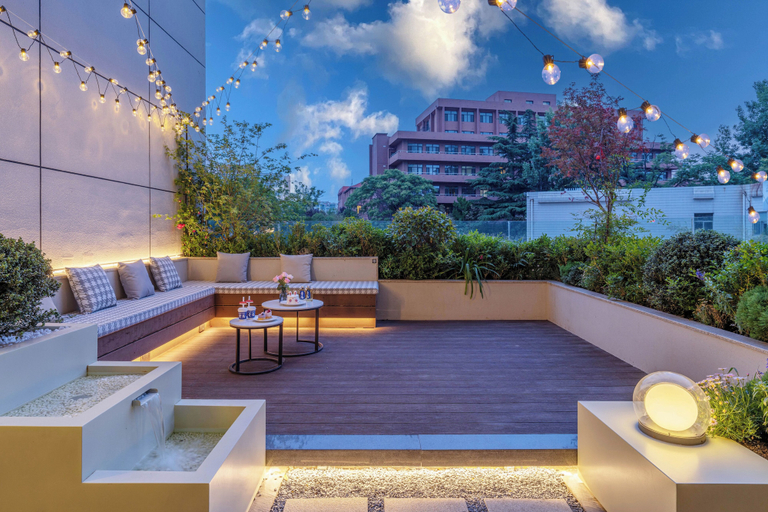 Terrace/patio, AtourHotelQingdaoNorthStationZhenhuaRoad, Qingdao