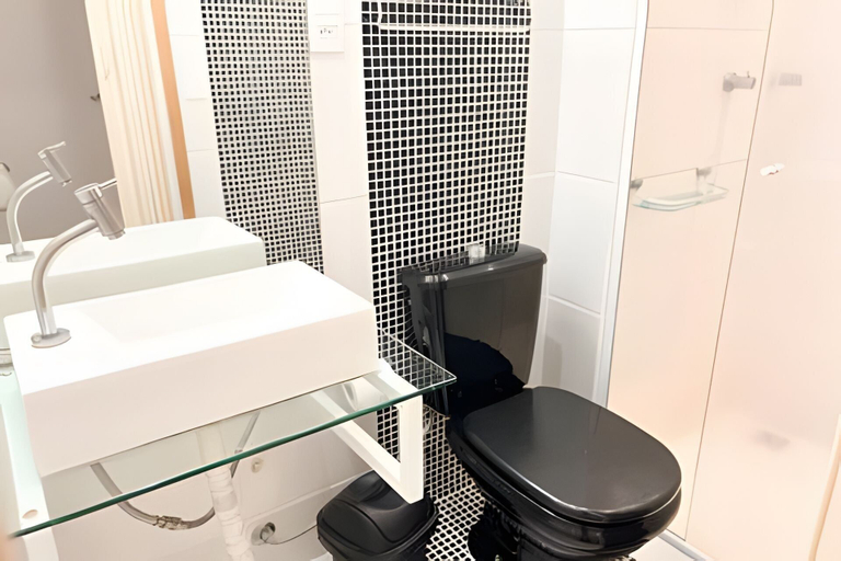 Bathroom 4, ASA Apto Completo Vila Germanica Oktoberfest, Blumenau