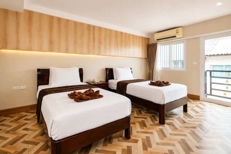 Bedroom 3, Harmony Inn, Pattaya