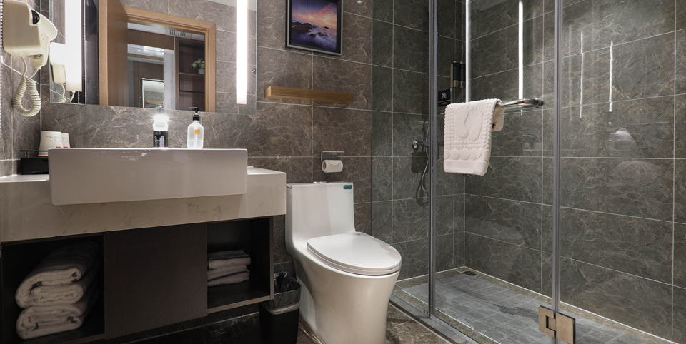 Bathroom 3, Yeste Hotel (Wuhan Yellow Crane Tower Shouyi Square), Wuhan