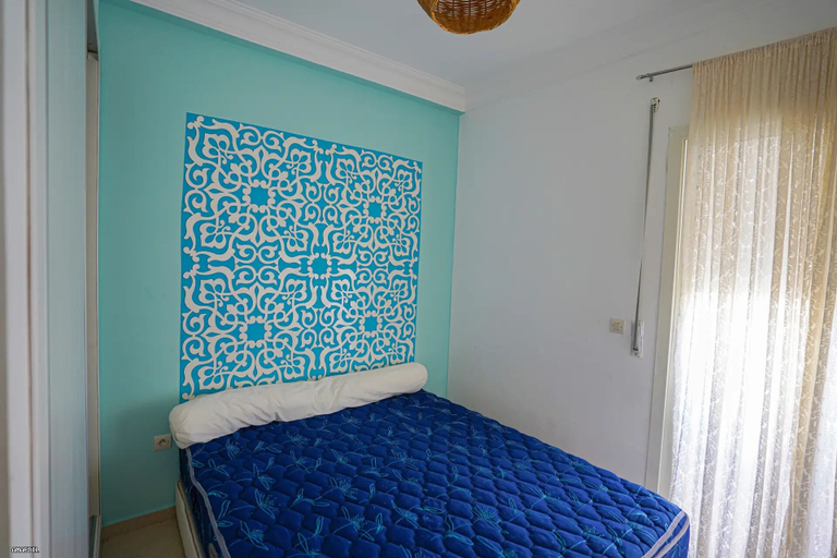 Bedroom 2, Charming 2-Bedroom Apartment in Martil, Morocco, Tétouan