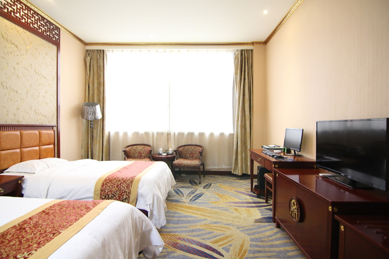 Bedroom 2, Wanrong Jinding Business Hotel, Yuncheng