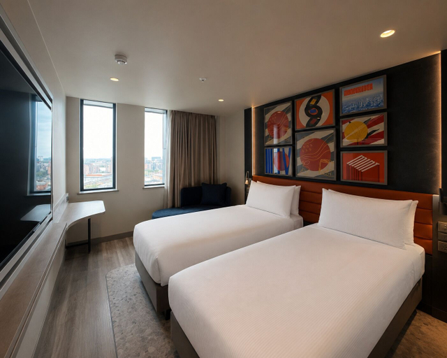 Room 3, Aloft by Marriott Manchester City Centre, Manchester