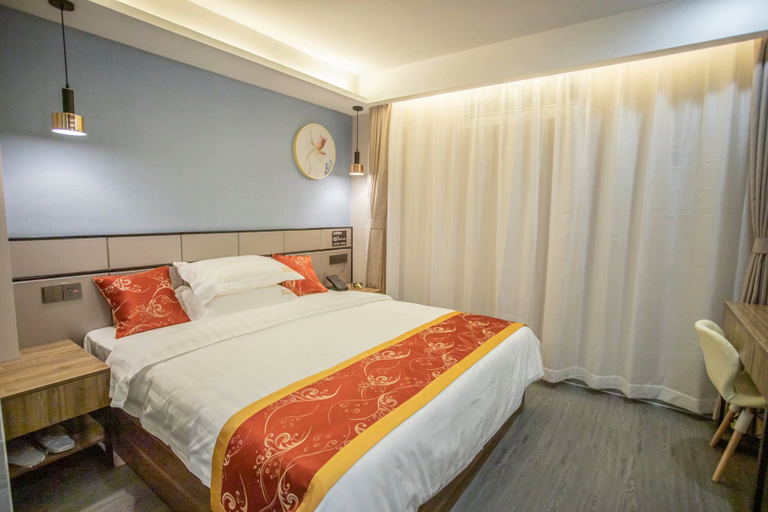 Bedroom 2, Kaju Hotel (Chaohu Wanda Xindu Huating), Chaohu