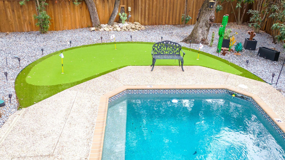 Room 5, Ultimate Backyard Pool Game Room Kid s Room, Bexar