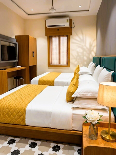 Bedroom, Hotel Jodiya - Near CST, Mumbai City