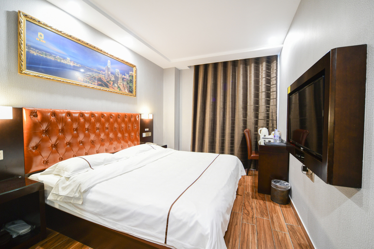 Bedroom 5, Super 8 Hotel (Shunping Taoyuan Street), Baoding