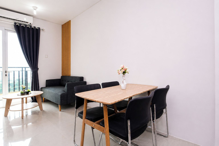 Dining room 2, Bright And Cozy 2Br Apartment Woodland Park Residence, Jakarta Selatan