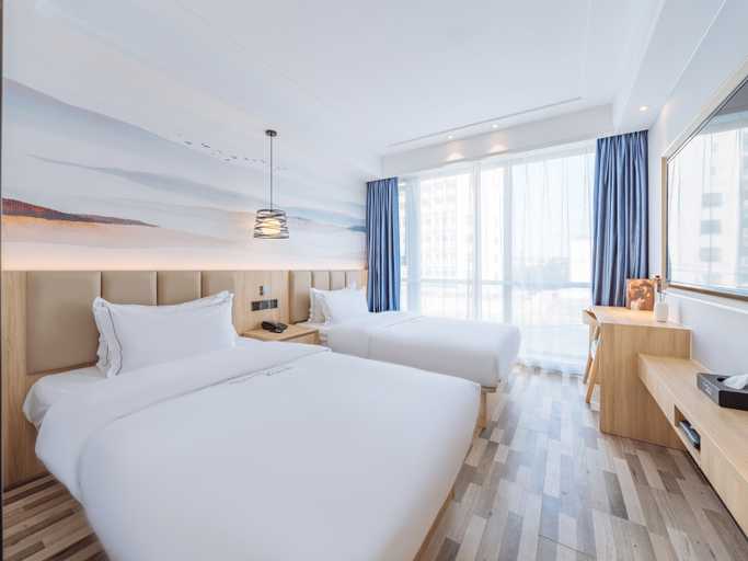 Bedroom 2, Qingmu Select Hotel (Shanghai Weining Road subway station store), Shanghai
