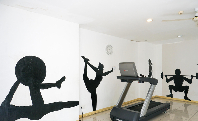 Fitness facility, Restful And Serene Studio Room At Apartment Green Bay Pluit, Jakarta Utara