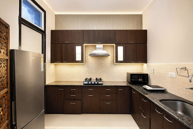 Private kitchen 3, Alaya Stays Lamp house 3BHK Villa, Jaipur