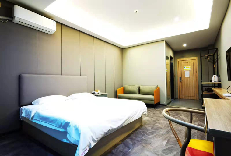 Bedroom, Elan Inn Jincheng East Passenger Terminal, Jincheng