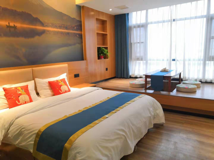 Bedroom, Square Circle Hotel( ZhangHang Road store), Nanyang
