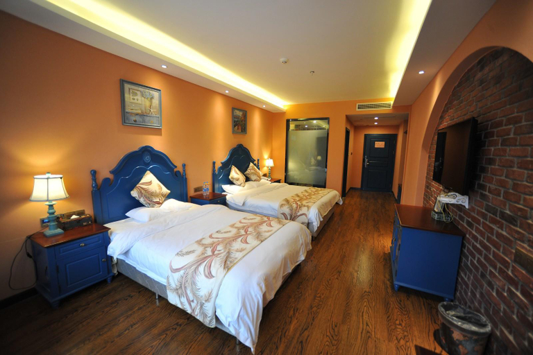 Bedroom 2, Chongqing Yueyi Hotel (Bishan Xiuhu Park), Chongqing