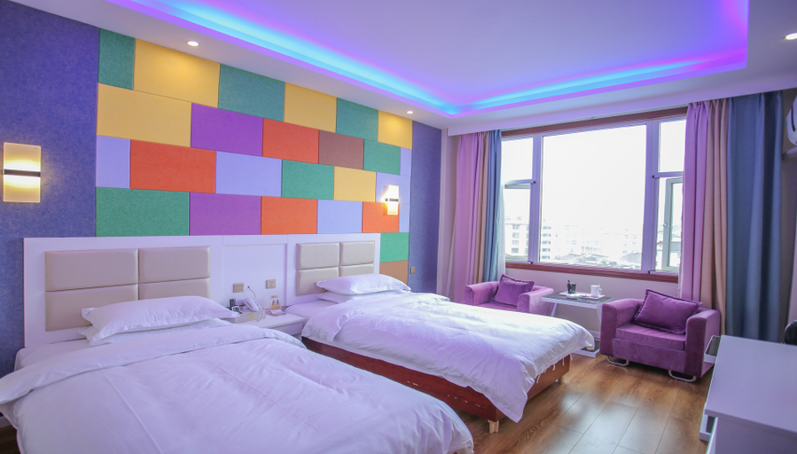 Bedroom 2, Hanzhong Candy Boutique Hotel, Hanzhong