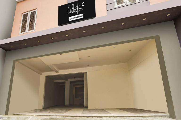 Exterior detail, Super Collection O RS Puram North, Coimbatore