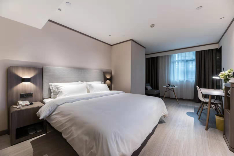 Bedroom, Hotel Hongting (Estação de Transporte de Jingyan), Meishan