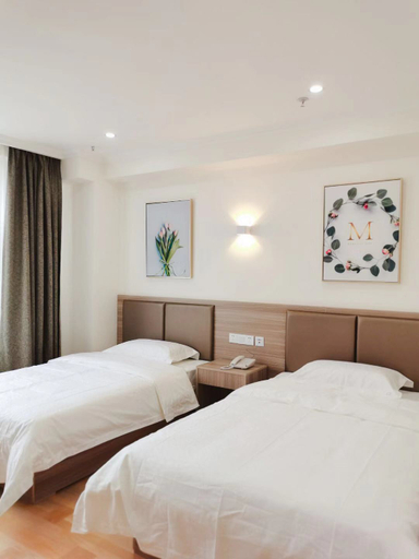 Bedroom 2, Linfen Blue Diamond Flower Art Hotel, Linfen