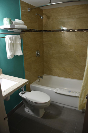 Bathroom, Rodeway Inn Syracuse Carrier Circle, Onondaga