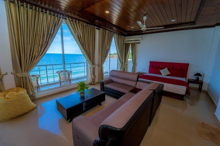 Living area, Trinco Beach by DSK, Trincomalee Town and Gravets