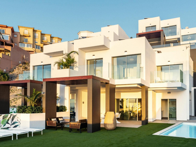 Exterior & Views, Villa Eden - Seaviews, Large Terrace & Private Heated Pool, Santa Cruz de Tenerife