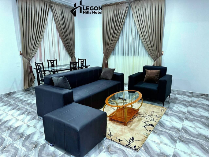 Living area, Legon hills hotel and suits, Tema