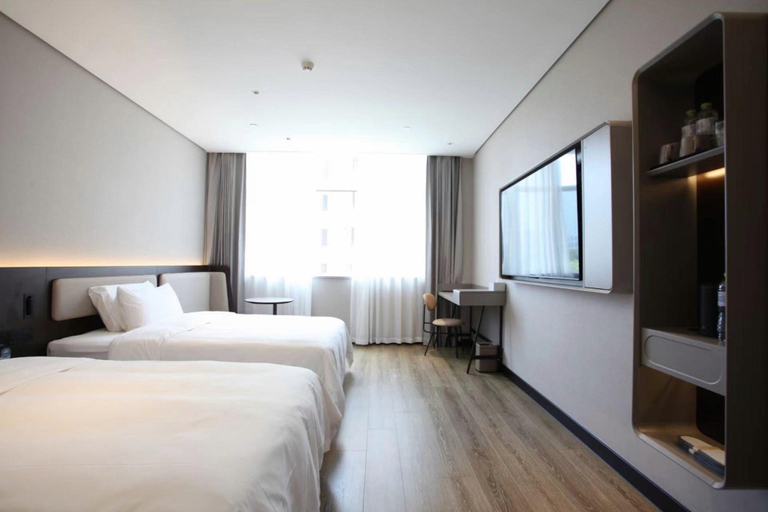 Bedroom 3, Hanting Hotel Rizhao Port Wanpingkou Scenic Area, Rizhao