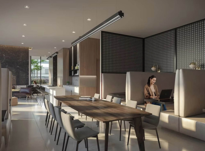 Business center 5, Vida Hotel & Residences, Miami-Dade