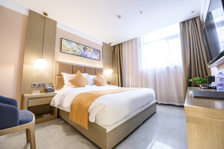 Bedroom 2, Jinkaiyue Zhihui Hotel, Pingdingshan