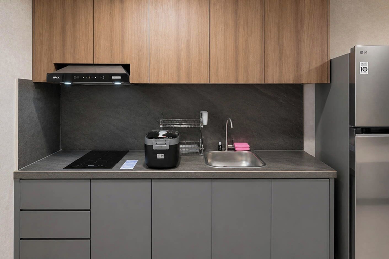 Private kitchen 5, Nice Look Studio Apartment At Princeton Boutique Living, Medan