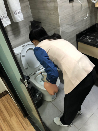 Bathroom 2, Yazhijia Business Hotel, Hengyang