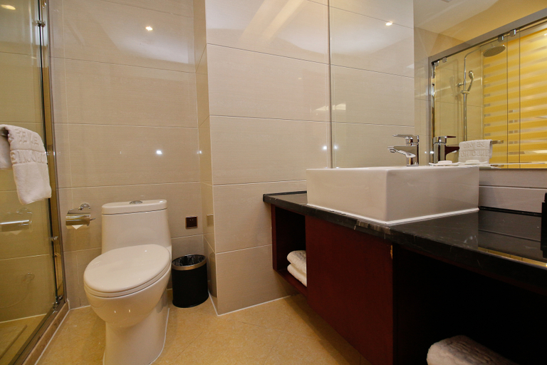 Bathroom 3, Fufeng Vinod Hotel, Baoji