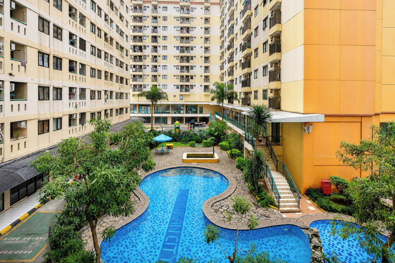 Pool, Strategic Location Studio At Apartment Kebagusan City, Jakarta Selatan