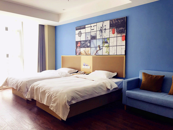 Bedroom, Citi Home Hotel (Suzhou Jinfang Century City), Suzhou