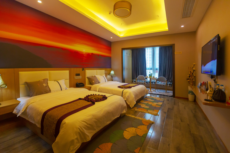 Bedroom 2, Shanghuang Hotel (Chongqing Santai Mountain), Chongqing