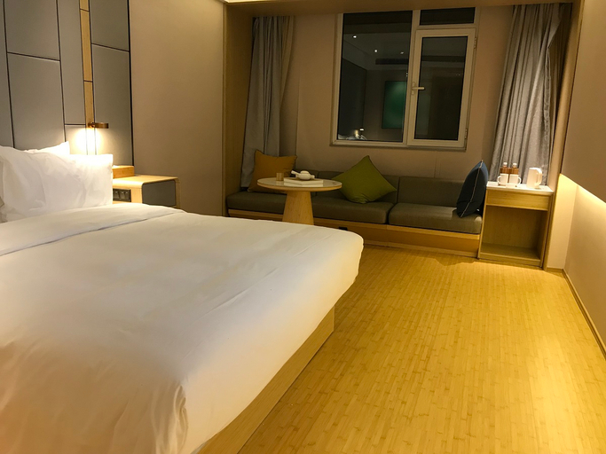 Bedroom 2, Ji Hotel Qingdao Zhanqiao Railway Station East Square, Qingdao