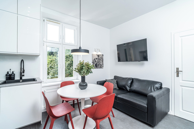 Living room 3, RentPlanet - Apartament Dębniki II, Kraków City