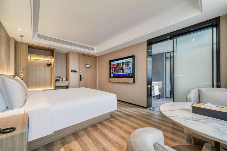 Bedroom 2, Starway Hotel Quzhou Xin'an Avenue, Quzhou