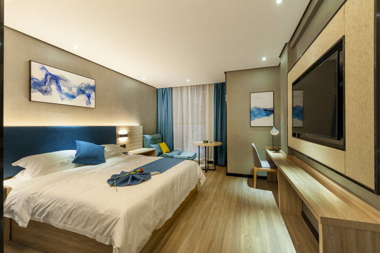Bedroom 2, SET CHAIN HOTEL, Ezhou