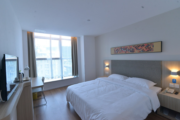 Bedroom 3, Hanting Hotel Guangyuan Cangxi Binjiang Road, Guangyuan